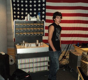 Dominic Quarto in Studio - Tape Machine    